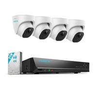 Reolink Kit Vidéosurveillance avec 8CH 2To NVR et 4X Caméra PoE, RLK8-800D4