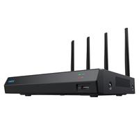 Reolink NVS12W - NVR Wi-Fi 6 à 12 canaux supportant jusqu'à 16MP Cam 5/2.4 GHz Wi-Fi 2TB HDD 16TB Capacité de stockage noir