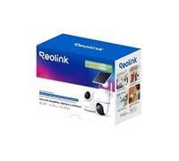 Pack de caméra de surveillance connectée Reolink E Series E321 intérieure Blanc + Caméra de surveillance B420 extérieure Blanc avec Panneau solaire Lite Blanc