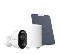 Reolink Pack Sécurité 4K Solaire WiFi : Caméra Extérieure Argus 3 Ultra sur Batterie avec Panneau Solaire + Home Hub Mini, Stockage Local, Wi-FI Double Bande, sans Abonnement
