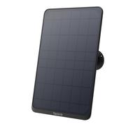 Reolink Panneau solaire 3, 12W Power, compatible avec la caméra à piles Reolink, sangle & câble de raccordement 4M, résistant aux intempéries, noir