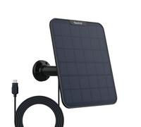 Reolink Panneau solaire 6 W noir pour toutes les caméras sans fil à batterie extérieure