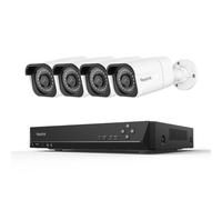 Reolink RLK8-800B4-A, Système de surveillance 4K 8MP extérieur, 4X 8MP PoE caméra de surveillance & 8CH 2TB HDD NVR, enregistrement 24/7, détection de personnes/voitures