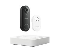 Reolink RLN4E NVR PoE 4 ports + Sonnette Vidéo WiFi 5MP avec Chime, Ultra Grand Angle 180°, Audio Bidirectionnel, Détection des Personnes, Enregistrement 24/7, jusqu’à 8TB