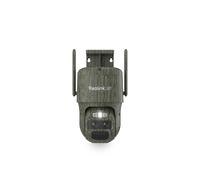 Reolink TrackMix LTE-C, 4K 8MP 4G LTE batterie double objectif caméra de surveillance, Auto-zoom & tracking, détection intelligente, zoom hybride 6X, vision nocturne