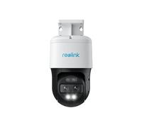Reolink TrackMix PoE 4K 8MP PTZ PoE Caméra de surveillance extérieure, Double objectif, Zoom 6X, Vision nocturne couleur, Identification de personne/véhicule/animal, Auto-tracking