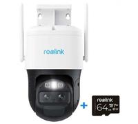 Reolink TrackMix Series G770 Caméra IP Extérieure 4MP 2560x1440 Dôme Motorisée PoE Zoom Optique 6x Vision Nocturne 30m MicroSD Audio 2-voies