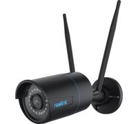 Reolink W320-B - Caméra de sécurité extérieure 5MP, Wi-Fi 2.4/5 GHz, détection de personnes/véhicules/animaux, vision nocturne de 100 pieds