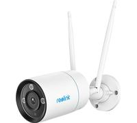 Reolink W330 - 6 caméras Wi-Fi 4K, Wi-Fi bibande 2,4/5 GHz, vision nocturne en couleur, détection des personnes, des véhicules et des animaux