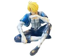 REOZIGN Sanji Figure, Assis Battle Battled Sanji Anime Figures 22cm / 8.7 Pouces Fabriquées À La Main PVC Souvenirs pour Les Fans D'anime Cadeaux