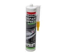 Soudal – Enduit acrylique Repair Express anti-fuites – Cartouche 290 ml transparent