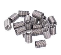 Réparation de filetage X 75 Coi, écrou d'insertion de fil, 20 pièces, consommables d'extension en acier inoxydable 304 pour la restauration de trous filetés endommagés (2.5D)