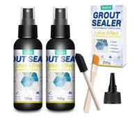 Réparation des Joints de Carrelage, 200ML Transparent Imperméabilisant pour Joints Facilite Lissage d'Étanchéité, Non Agressif Imperméabilisant pour Joints Carreaux Muraux Cuisine, Salle de Bain
