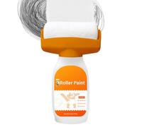 Réparation Murale, 2 En 1 Rouleaux À Peinture, Petite Brosse De Réparation Murale À Rouleau, Peintures Pour Murs,Pour Réparer Les Graffitis Et Les Empreintes De Chaussures Sales, 500g