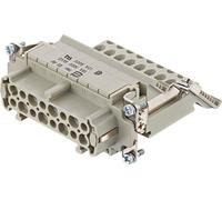 Répartiteur de connexions, ressort de traction à cage, droit - Insert de prise pour connecteur 16p 09 33 016...