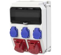 Répartiteur de courant CEE PCE 9135119 Distributeur en plastique Anif7 BV 16 A. IP54