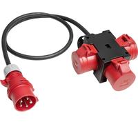 Répartiteur de courant CEE PCE 943071jd Répartiteur compact CEE 16 A avec câble H07RN-F 5 x 1,5 mm² IP44