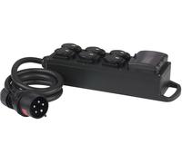 Répartiteur de courant PCE MPD-616 CEE 32 A 6x prise Schuko, type F - Distributeurs de courant