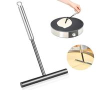 Répartiteur de Pâte, Répartiteur de pâte à crêpes, Avec un long manche en acier inoxydable de 20 cm, Pour Appliquer la Pâte à Crêpes