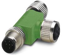 Répartiteur en T Phoenix Contact SAC-5P-M12T/2XM12 VP 1541186 Contenu: 1 pc(s)