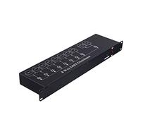 Répartiteur professionnel DMX512 pour éclairage de scène pour amplificateur de signal de lumière, répartiteur DMX 8 voies pour appareils de scène