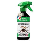 RepellShield® Barrage aux Insectes Rampants -0,5L- Prêt à l'Emploi | Non tachant, parfum botanique naturel, Usage intérieur & extérieur, barrière multi-usage aux huiles essentielles