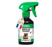 RepellShield® Répulsif Rongeur, Écureuil, Mulot - 250ml - Barrière Répulsive Anti Rongeurs Maison: Gouttière, Toiture, Voiture - Action Longue Durée - Non Tachant - Menthe Poivrée Ultra Concentrée