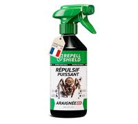 RepellShield® Spray Anti Araignées Maison & Jardin -500ml- | Menthe poivrée concentrée & géraniol, non tachant, intérieur/extérieur, barrière répulsive prête à l’emploi contre araignées