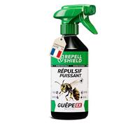 RepellShield® Spray Anti Guepe pour Piscine, Toiture, Jardin -500ml- Non Tachant - Barrière Répulsive à Base de Plantes, Citronnelle et Géraniol - Anti Guepes et Frelons Exterieur