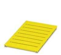 Repère pour blocs de jonction Contenu: 10 pc(s) Phoenix Contact UC-TM 5 YE 0818289