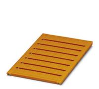 Repère pour blocs de jonction Contenu: 10 pc(s) Phoenix Contact UC-TM 6 OG 0818328