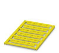 Repère pour blocs de jonction Contenu: 10 pc(s) Phoenix Contact UCT-TMF 8 YE 0828749