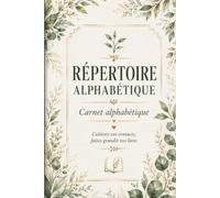 Répertoire alphabétique petit format: Carnet alphabétique format a5 pour noter vos adresses, téléphones, e-mails et contacts personnels ou professionnels