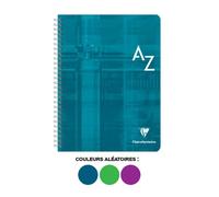 Clairefontaine Répertoire à spirale 8948C – 17x22 cm 100 pages grands carreaux Papier 90 g