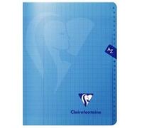 Clairefontaine Répertoire agrafé Mimesys 17x22 cm 96 p grands carreaux 90 g polypro couleur aléatoire