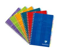 Répertoire libre reliure intégrale 11x17cm 96 pages petits carreaux Couleur aléatoire - Assortis