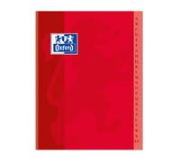 Répertoire Oxford Color Life 17x22cm petits carreaux 5mm 192 pages brochées couverture carte coloris assortis