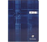 Répertoire piqué - CLAIREFONTAINE - 21 x 29,7 cm - 96 pages - Quadrillé 5x5 - Assortis