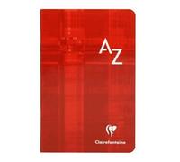 Clairefontaine Répertoire alphabétique 3608C Agrafé 11x17 cm 96 p. Grands carreaux papier 90 g