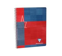 Clairefontaine 8549C Un Répertoire à Spirale - A5 14,8x21 cm - 180 Pages Petits Carreaux - Papier Blanc 90 g - Couverture Carte Pelliculée - Couleur Aléatoire
