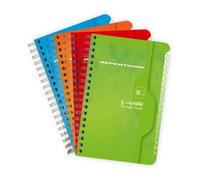 Répertoire reliure intégrale 7000 11x17 cm 100 pages petits carreaux 70 g - Assortis