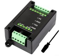 Répéteur de moyeu industriel RS485, 2 ports isolés sur rail DIN pour acquisition de données, 300 bps - 460,8 kbps, -45 °C à +85 °C, pour systèmes de contrôle industriels