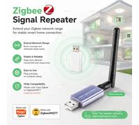 Répéteur de signal Zigbee, extension de portée, antenne, amplificateur de signal pour capteur de maison intelligente, commutateur Tuya Smart Life/Zigbee2MQTT en option
