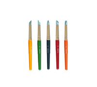 Repino ® pinceau en silicone shaper fein pinceaux d'artiste gummipinsel lot de 5-taille 6
