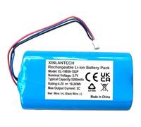 Replacement 3.7V 5200mAh Rechargeable Battery Ub18650-1s2p for AOSU C9E2CA11, D1 SE, DC8L, C8L P1 Lite, C9L SolarCam D1 Lite/D1 Classic, C6L WirelessCam Lite