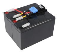 Réplique de batterie exactement adaptée à la batterie APC-RBC48 pré-assemblée avec câble et prise