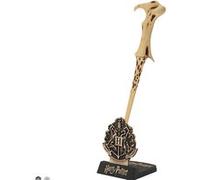 Cinereplicas Harry Potter - Stylo-baguette Voldemort avec socle et marque-page lenticulaire - Licence officielle