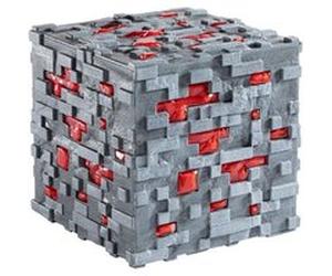 Réplique Illuminating Redstone Ore Cube Minecraft 10 cm G