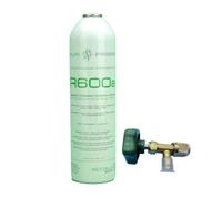 REPORSHOP - 1 Bouteille De Gaz Réfrigérant R600A + Soupape De Congélation Isobutane 420Gr