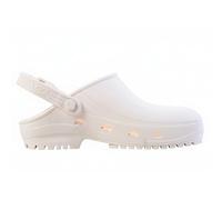 REPOSA Max - Sabot Femme et Homme Léger, Antichoc en Caoutchouc, Sabot Femme Medical Infirmière Unisex, Anatomique, Sangle Rabattable - Chaussure Médicale et Sanitaire avec SRC Semelle Antidérapante